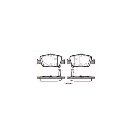 Apatech Mercedes Actros 2011 Sonrası Ön Fren Balata Seti