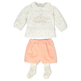 Bebetto Kadıfe Sort Kız Bebek 3lu Takım K3203