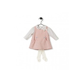 Bebetto Kapitone Elbise 3'lü Takım K2835