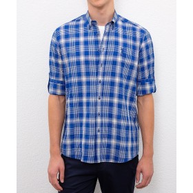 US Polo Assn Mavi Erkek Gömlek G081SZ004.000.979164