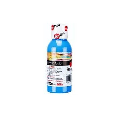 Red Apple Akrilik Boya Açık Mavi 100 Ml.  RA 110-21