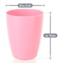Pembe Plastik Bardak 4 Adet