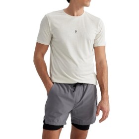 Defacto Fit Slim Fit Bisiklet Yaka Baskılı Sporcu Tişört X6142AZ/BG662