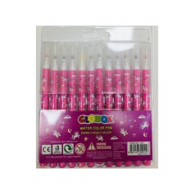 Globox Unicorn Baskılı Keçeli Kalem 12'li